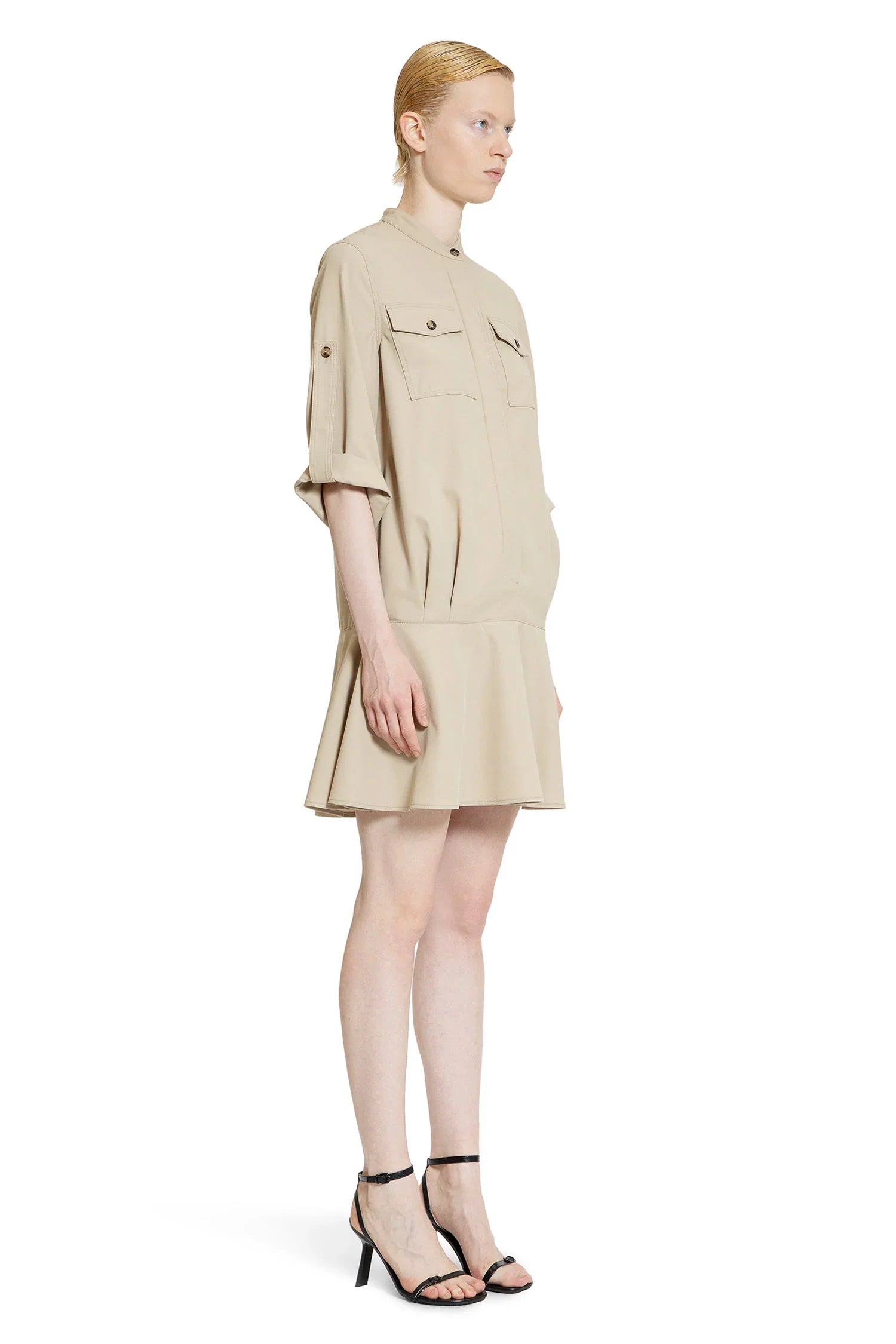 Military Shirt Dress - Antonioli.eu