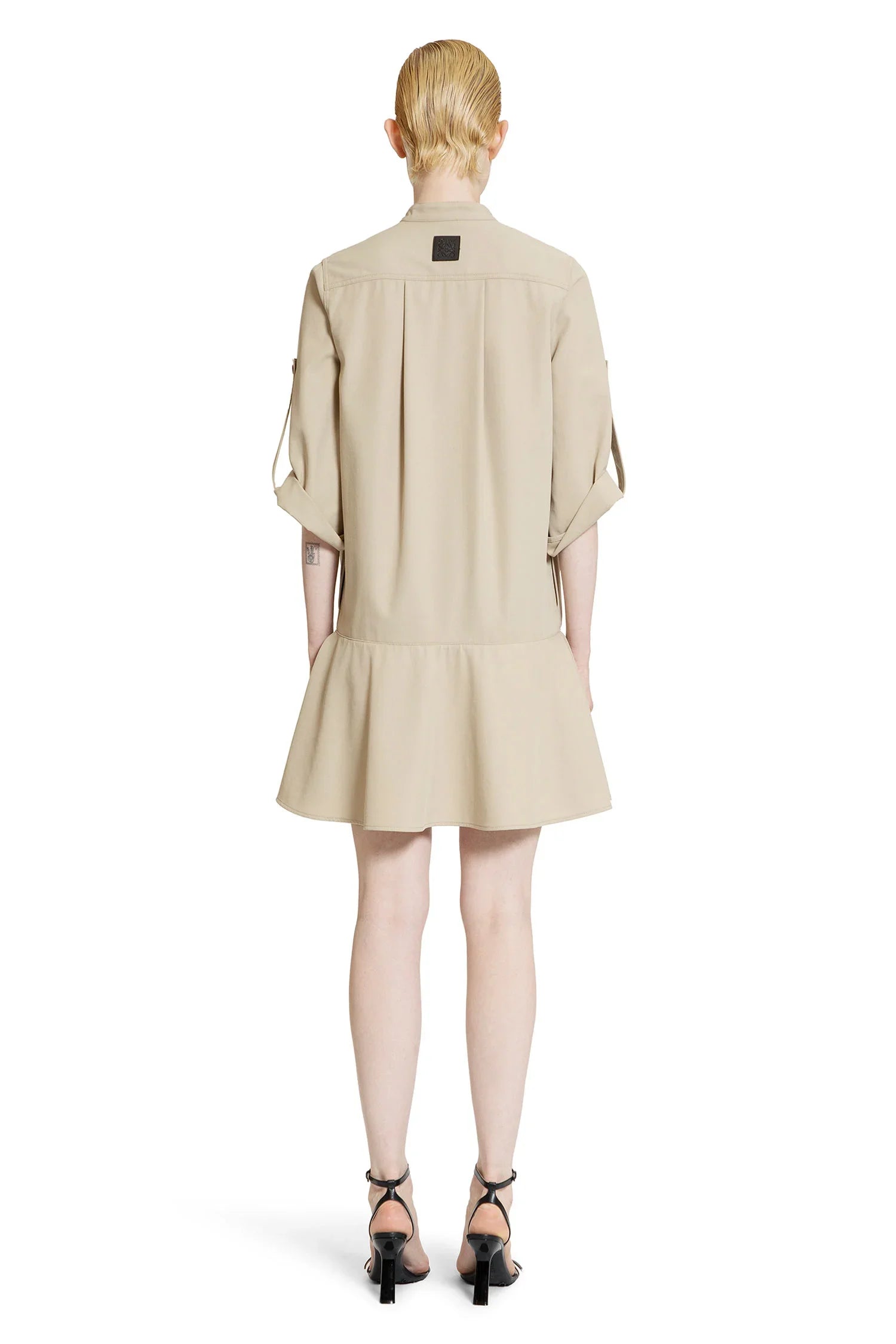 Military Shirt Dress - Antonioli.eu