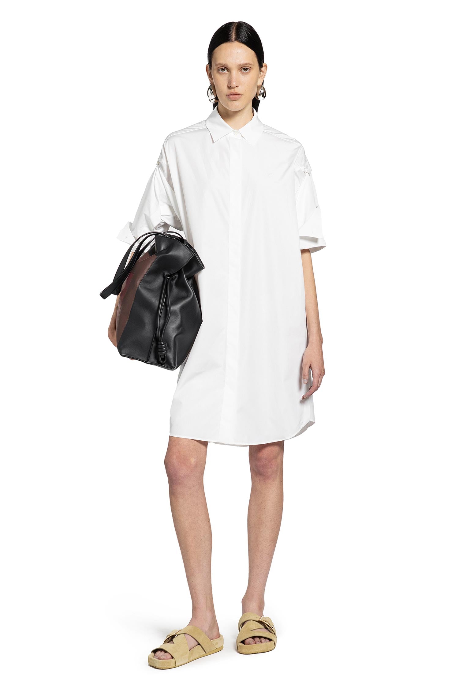 Shirt Dress in Cotton - Antonioli.eu