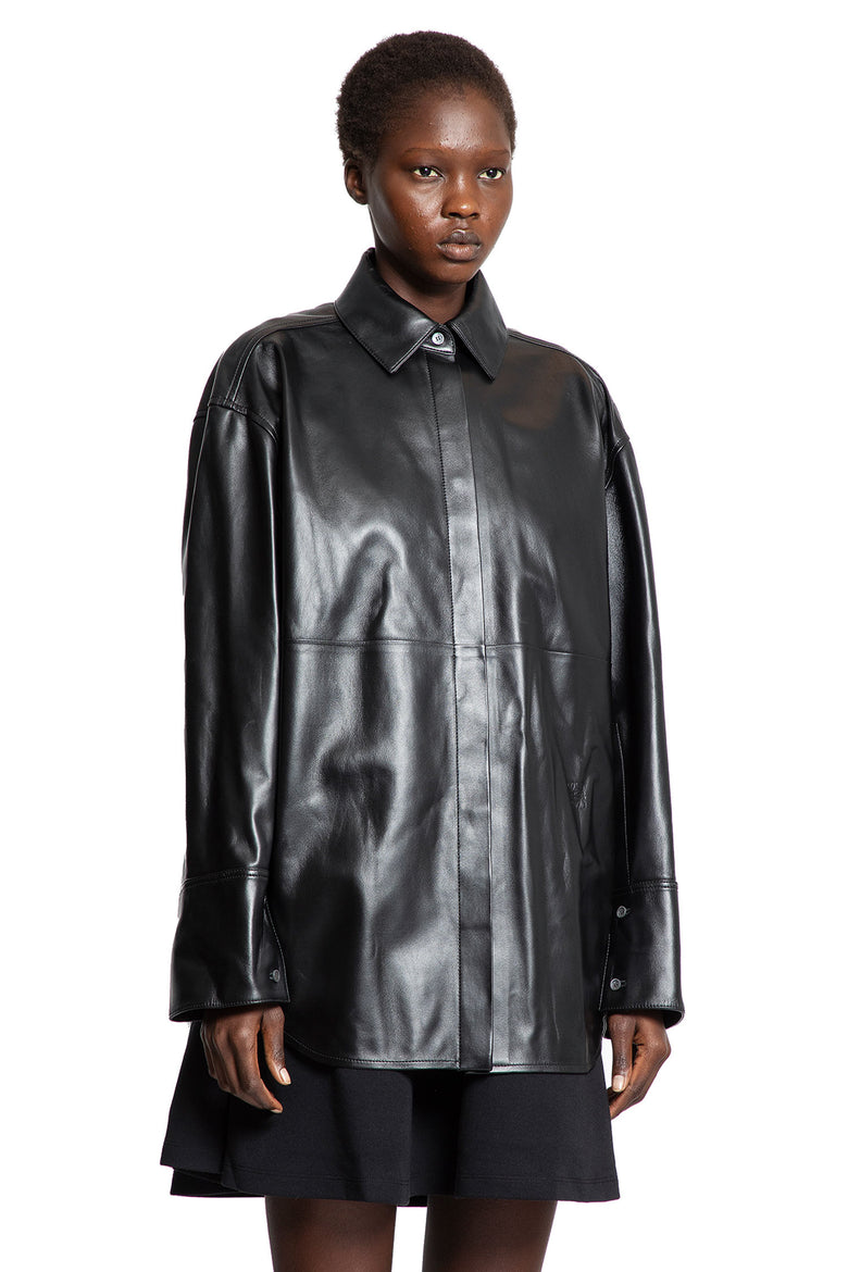 Shirt in nappa Lambskin - Antonioli.eu