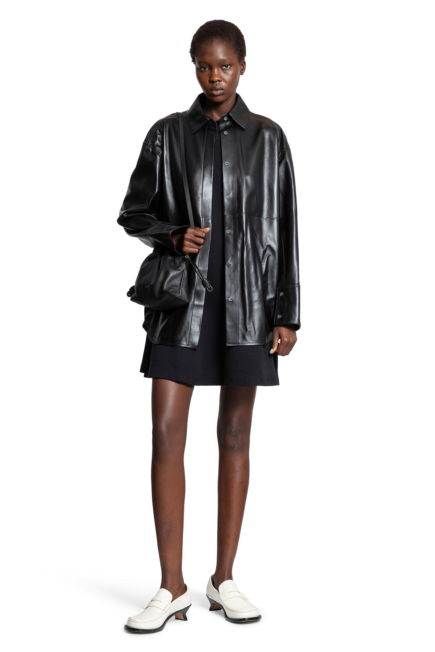 Shirt in nappa Lambskin - Antonioli.eu