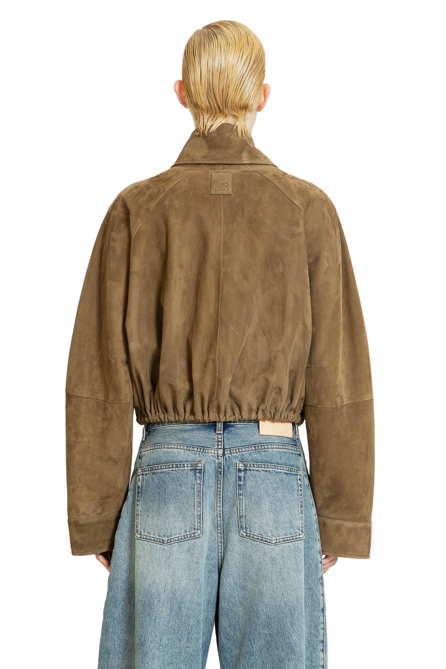 LOEWE WOMAN GREEN JACKETS - Antonioli.eu