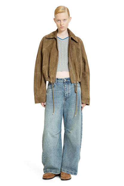 LOEWE WOMAN GREEN JACKETS - Antonioli.eu