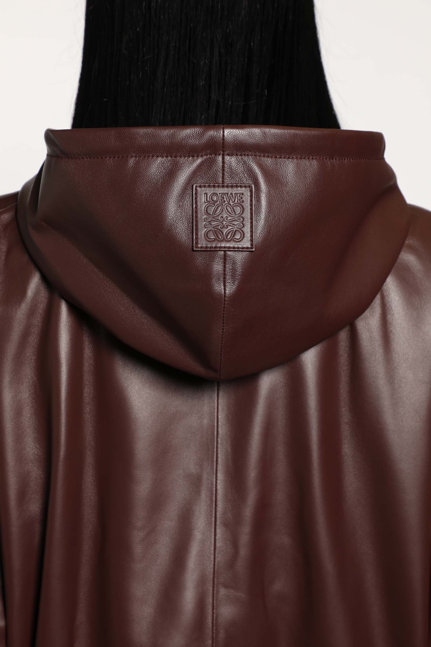 Flamenco Hoodie in Nappa Lambskin - Antonioli.eu
