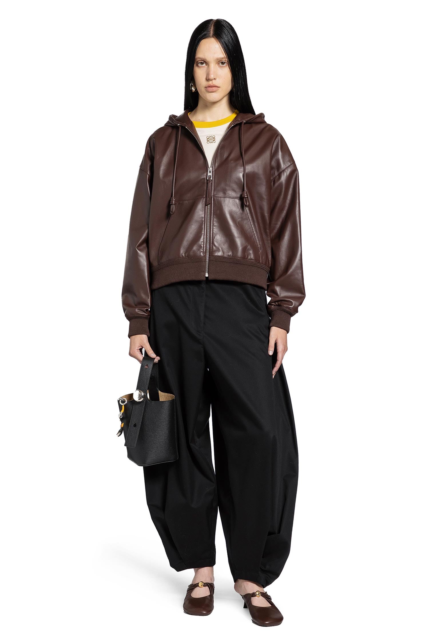 Flamenco Hoodie in Nappa Lambskin - Antonioli.eu