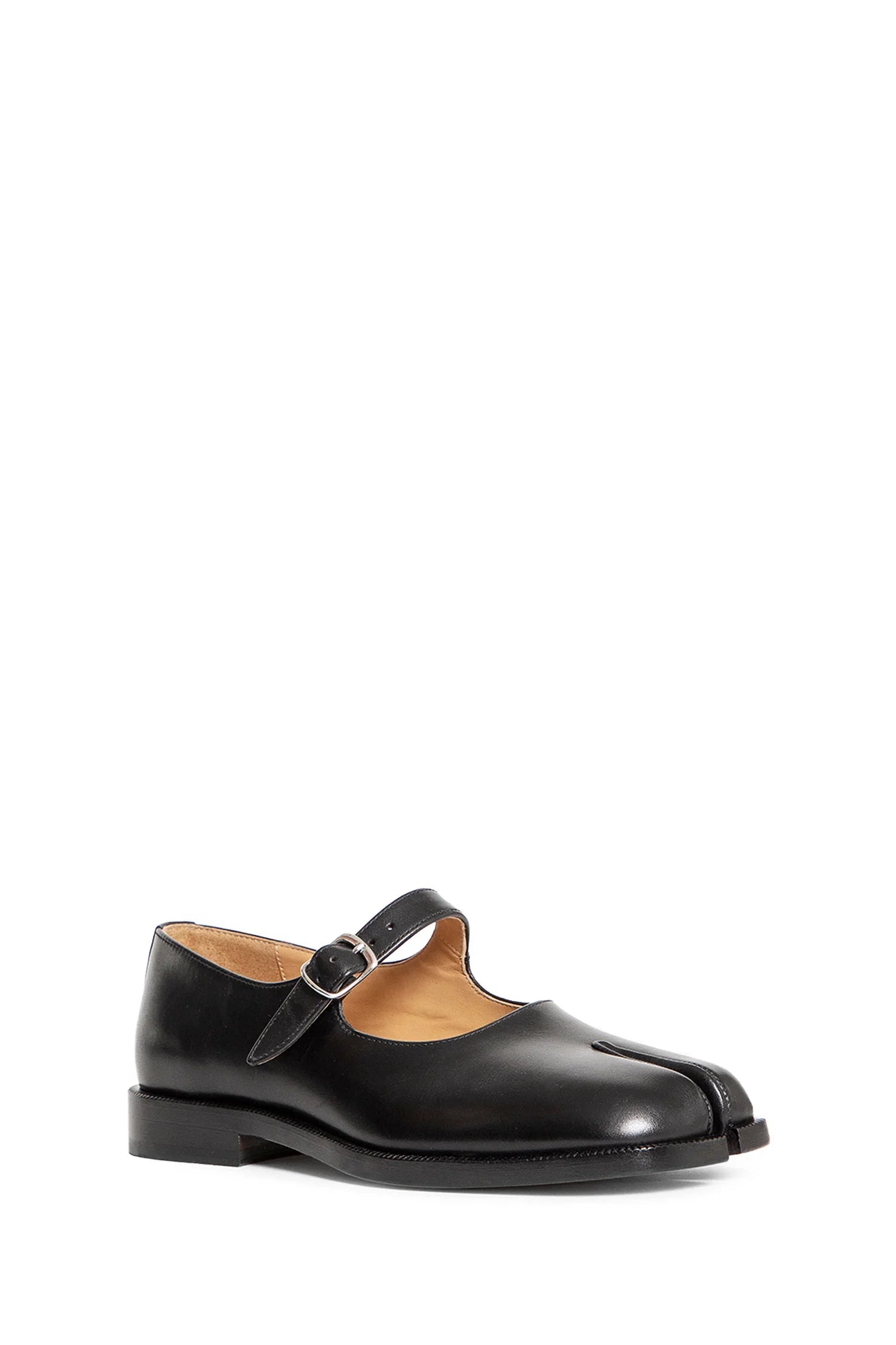 MAISON MARGIELA WOMAN BLACK FLATS - Antonioli.eu