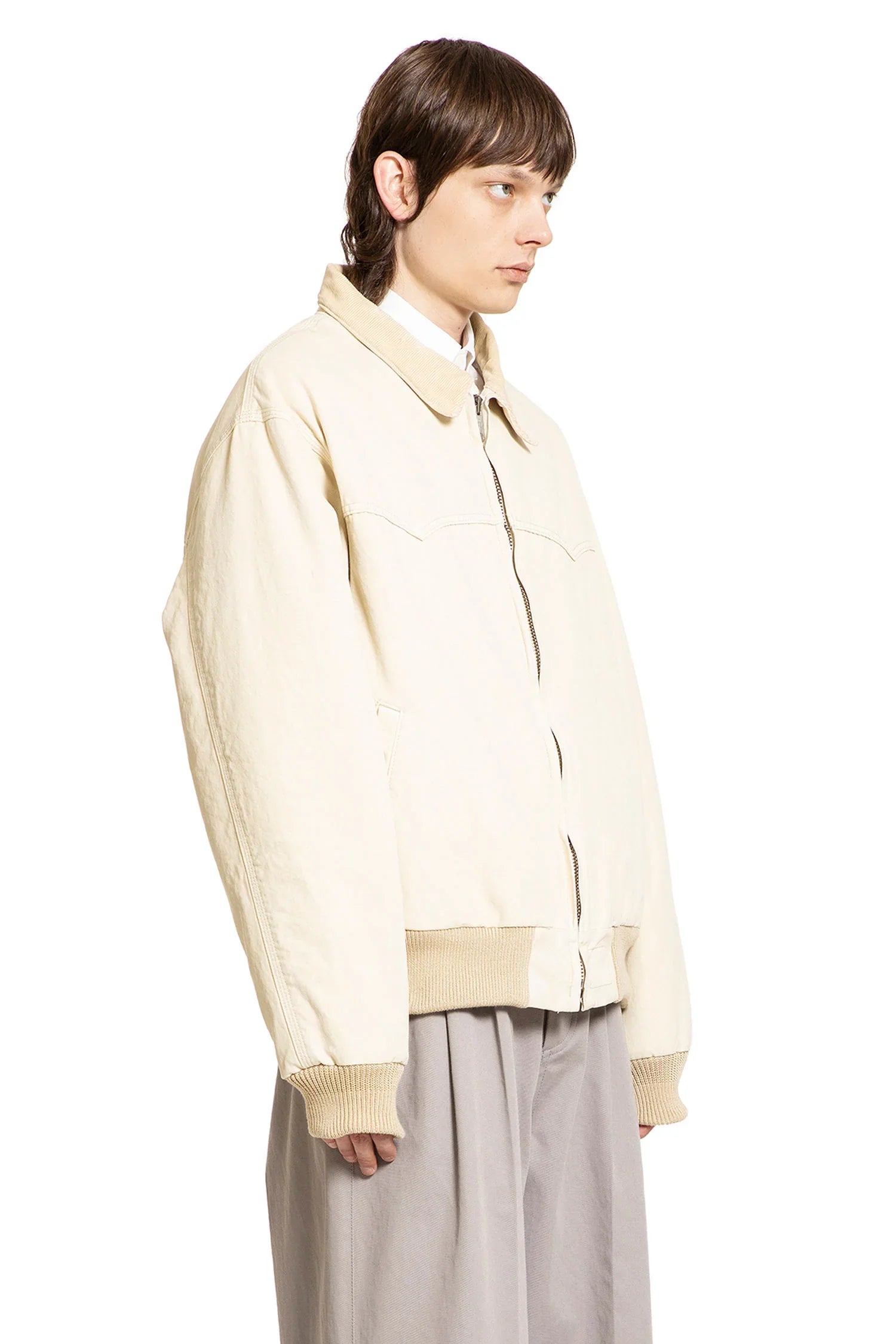 MAISON MARGIELA MAN BEIGE JACKETS - Antonioli.eu