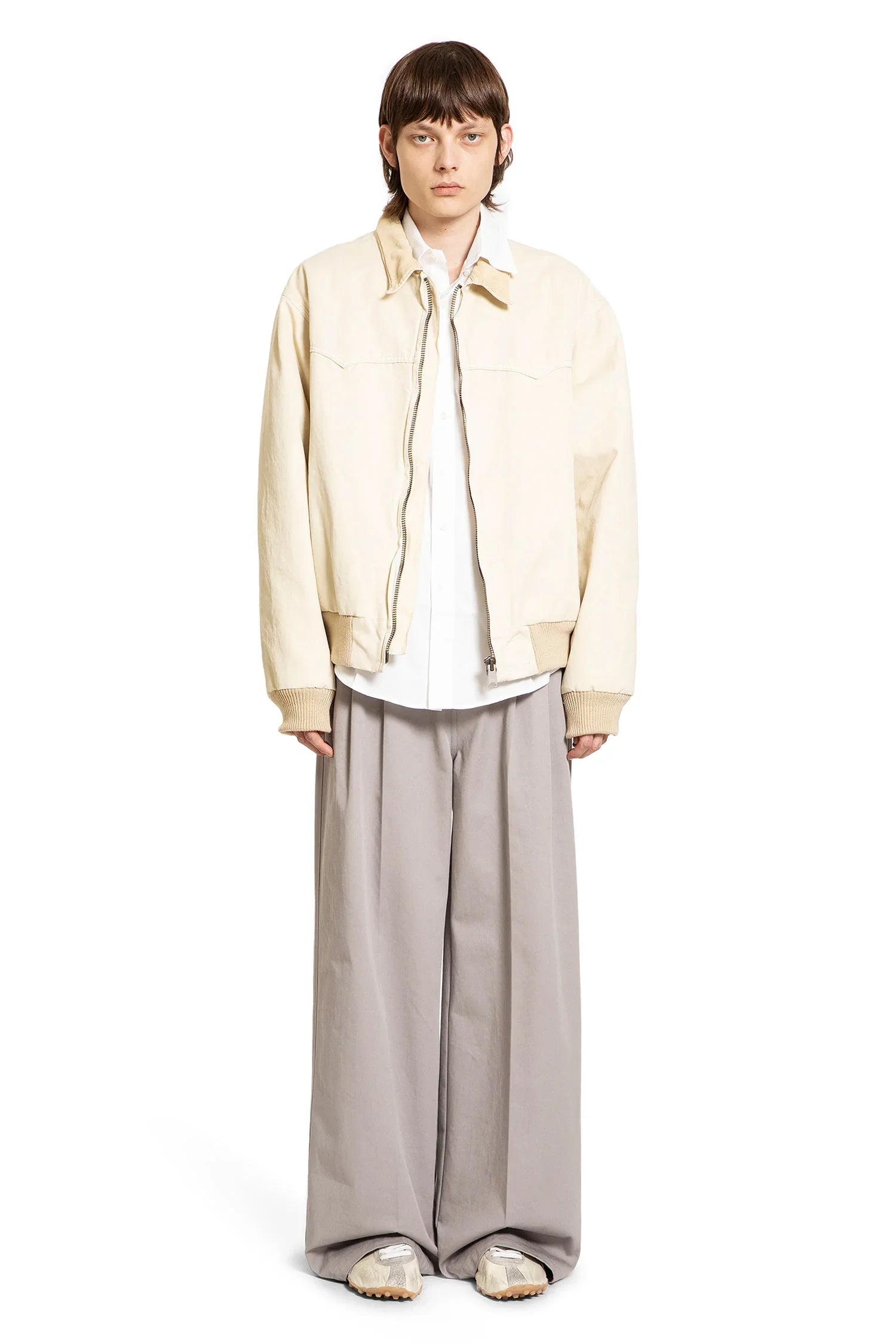 MAISON MARGIELA MAN BEIGE JACKETS - Antonioli.eu