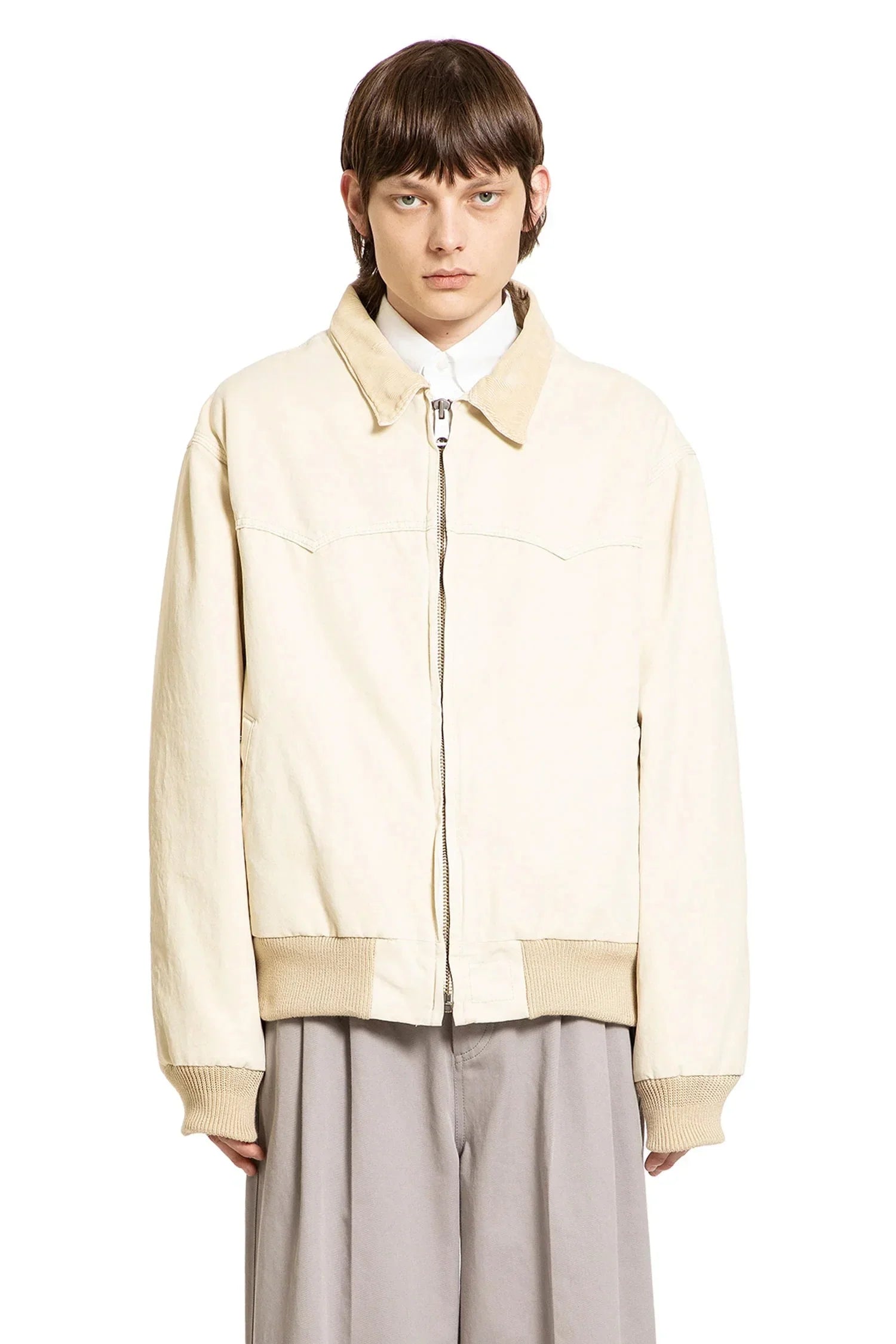 MAISON MARGIELA MAN BEIGE JACKETS - Antonioli.eu