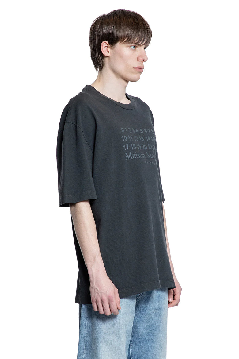 MAISON MARGIELA MAN BLACK T-SHIRTS & TANK TOPS - Antonioli.eu