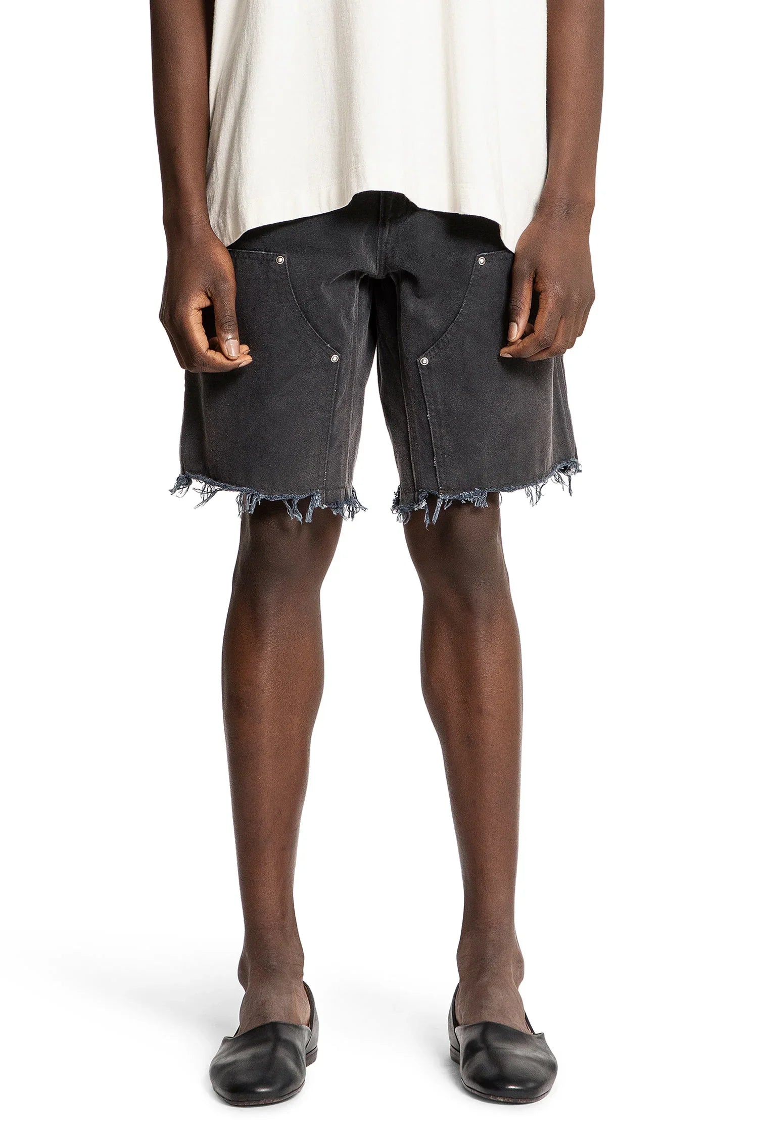 MAISON MARGIELA MAN BLACK SHORTS & SKIRTS - Antonioli.eu