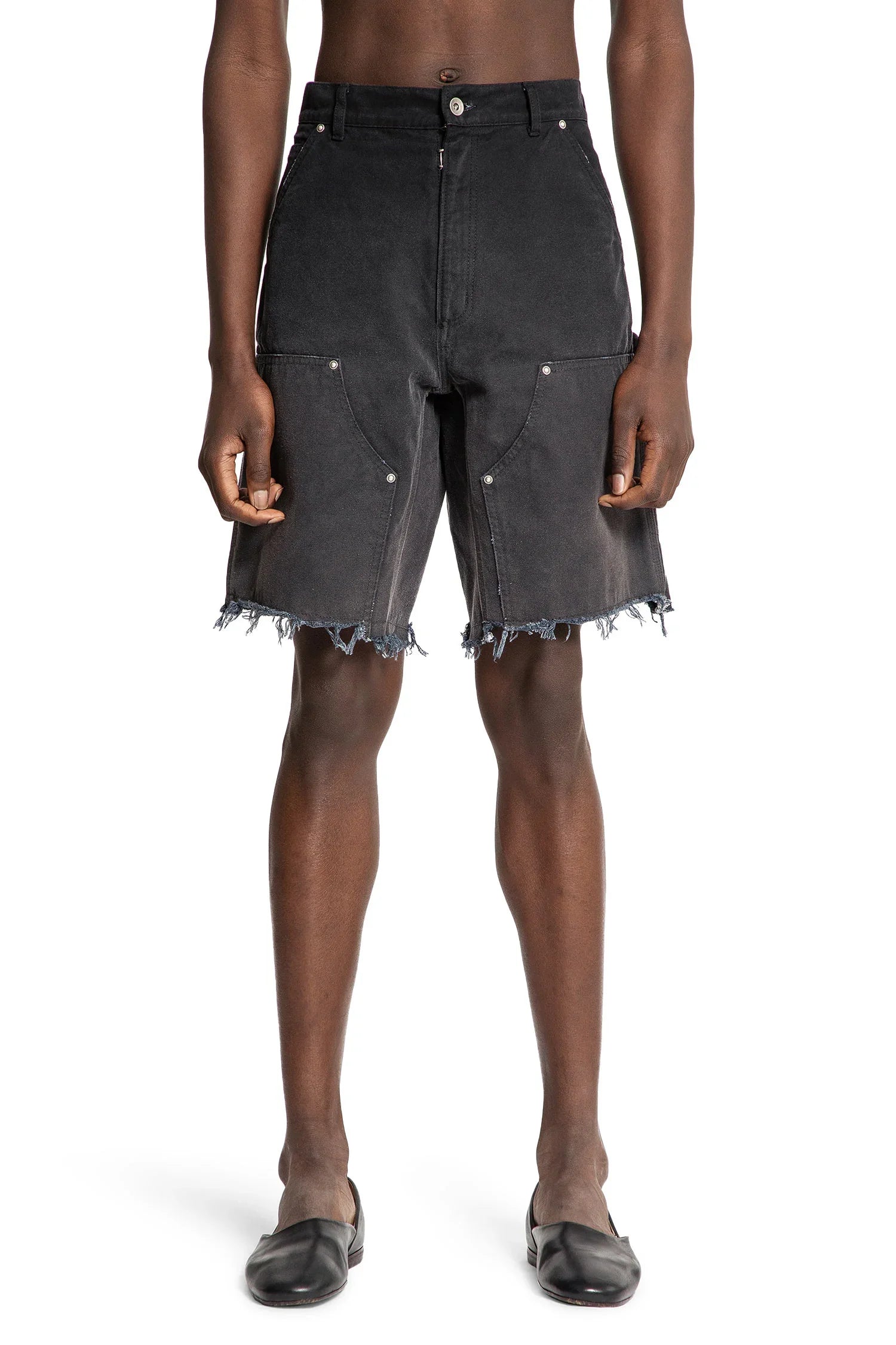 MAISON MARGIELA MAN BLACK SHORTS & SKIRTS - Antonioli.eu