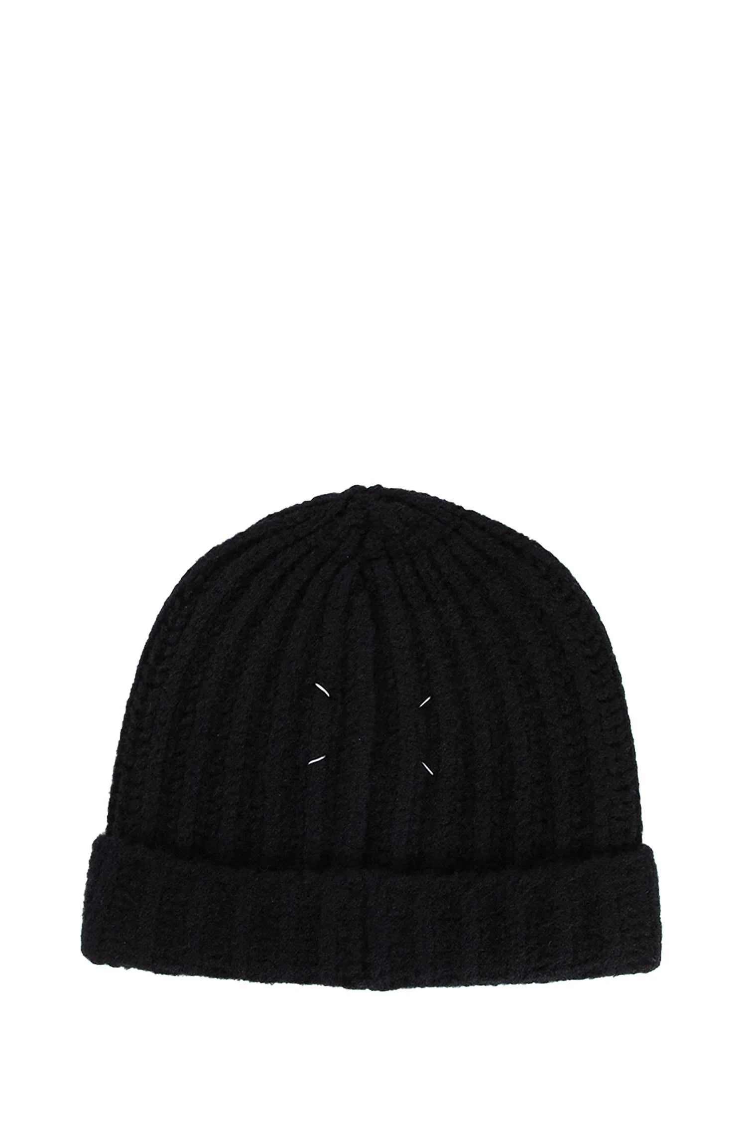 4-Stitch Wool Beanie - Antonioli.eu