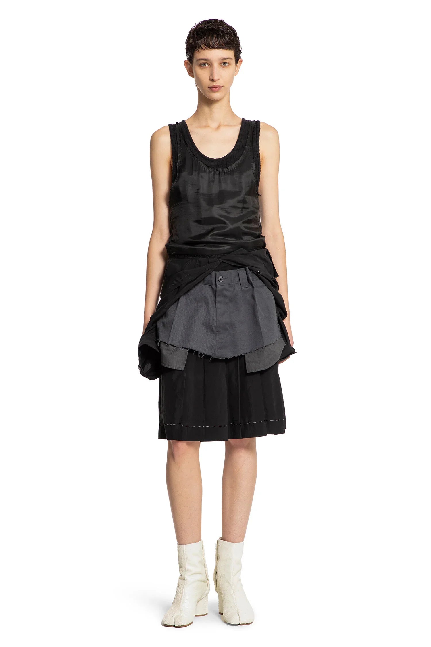 Anonymity of the lining Midi Dress - Antonioli.eu