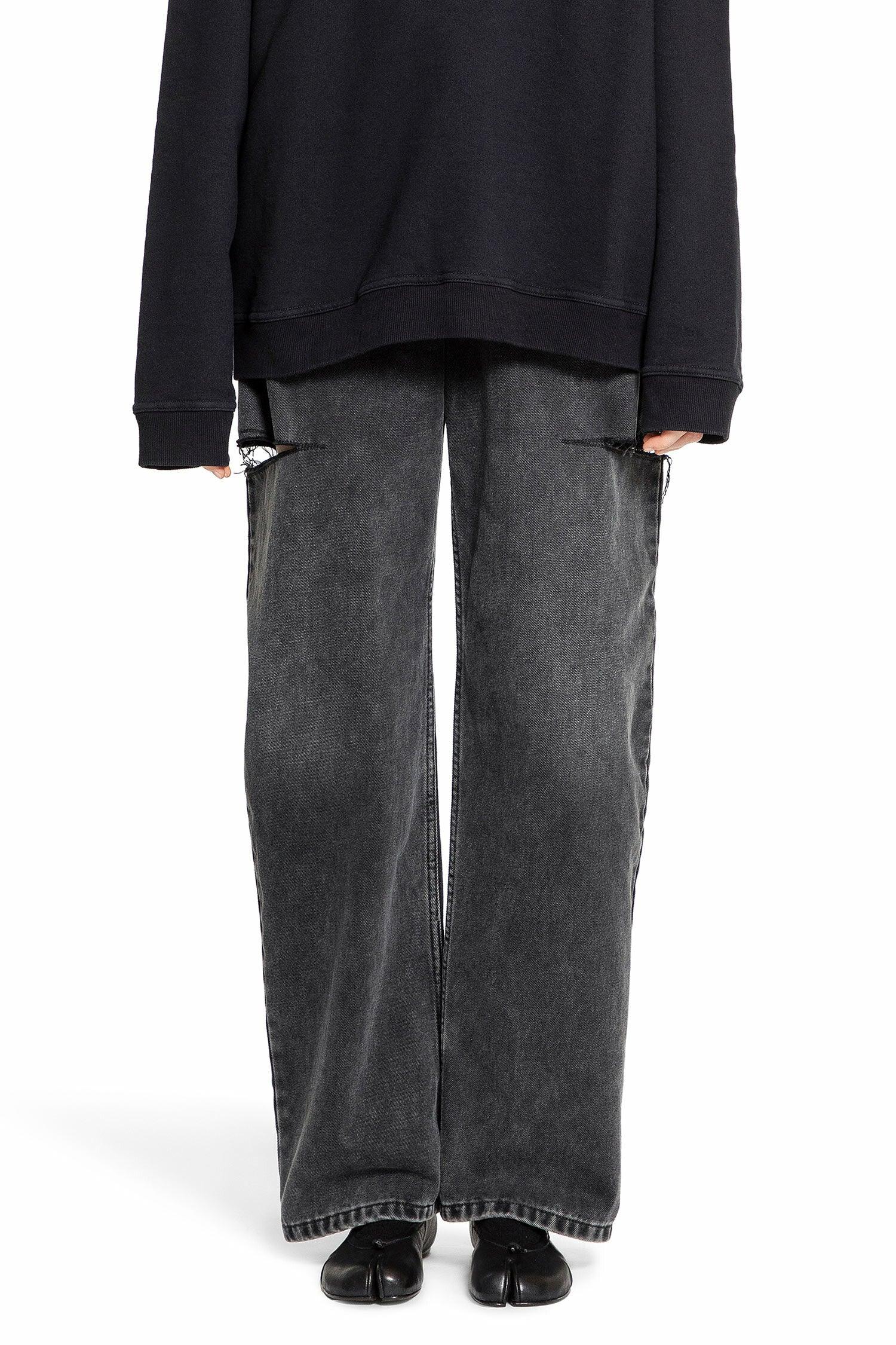 MAISON MARGIELA WOMAN GREY JEANS - Antonioli.eu
