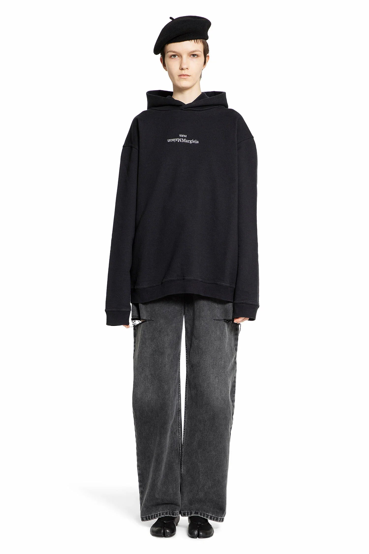 MAISON MARGIELA WOMAN GREY JEANS - Antonioli.eu