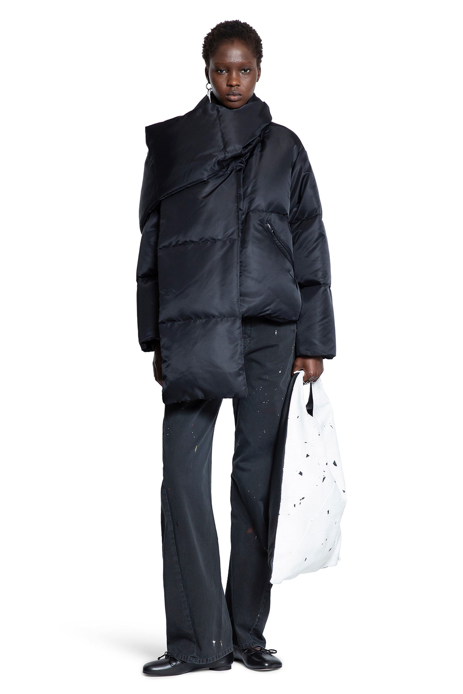 Scarf Down Jacket - Antonioli.eu
