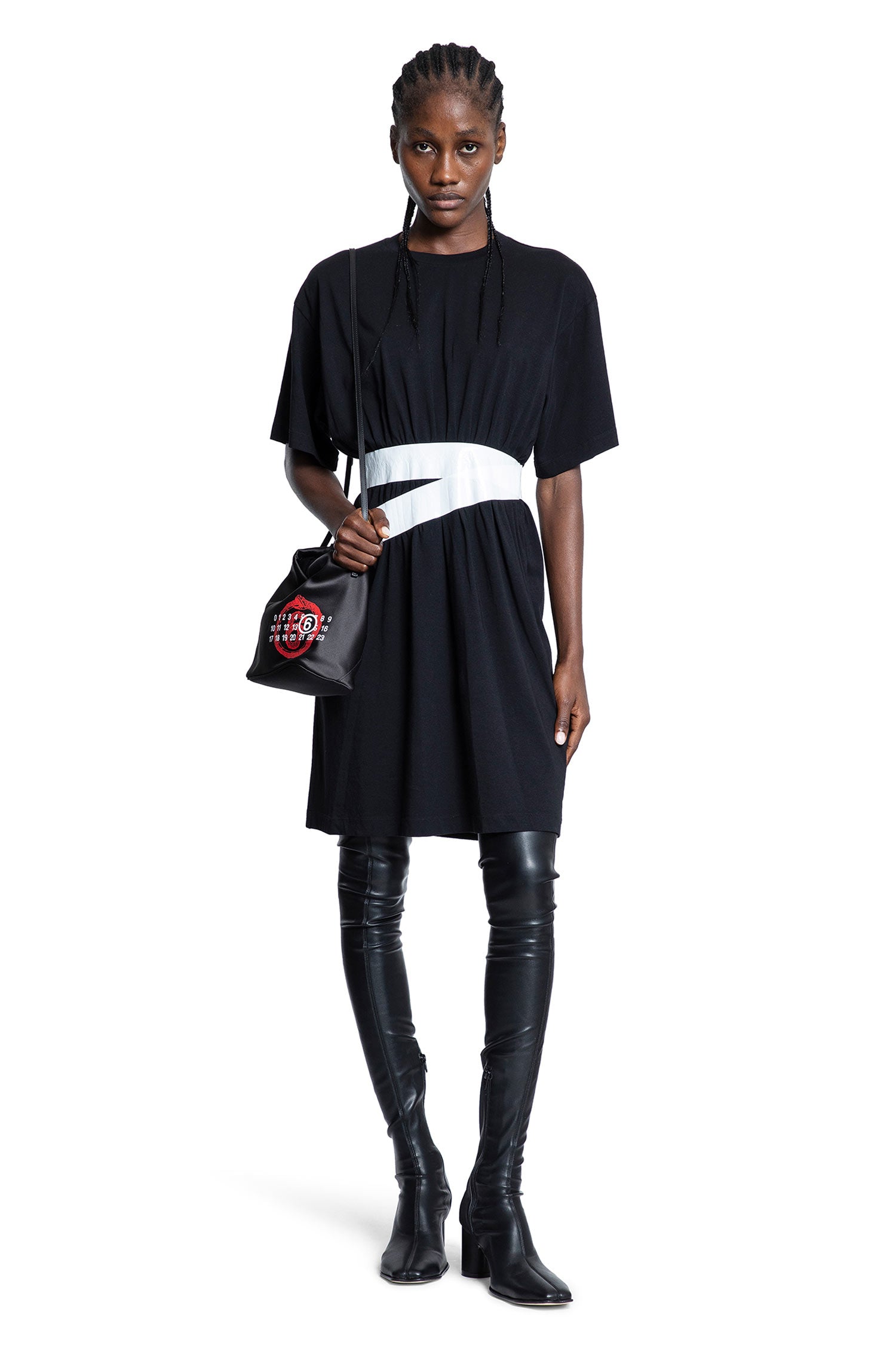 MM6 MAISON MARGIELA WOMAN BLACK DRESSES - Antonioli.eu