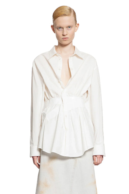 Gathered Long Sleeve Shirt - Antonioli.eu