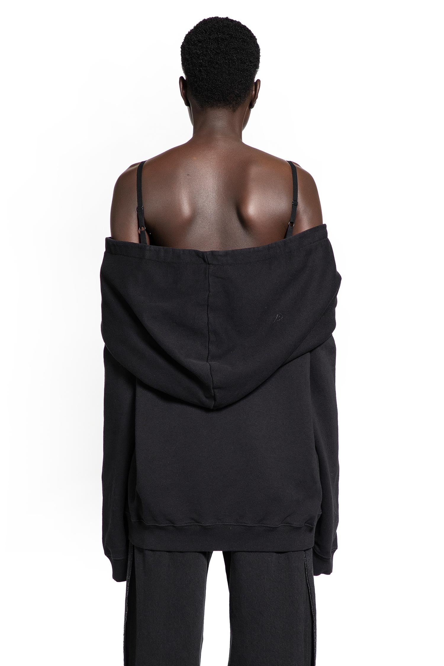 Off-The-Shoulder Hoodie