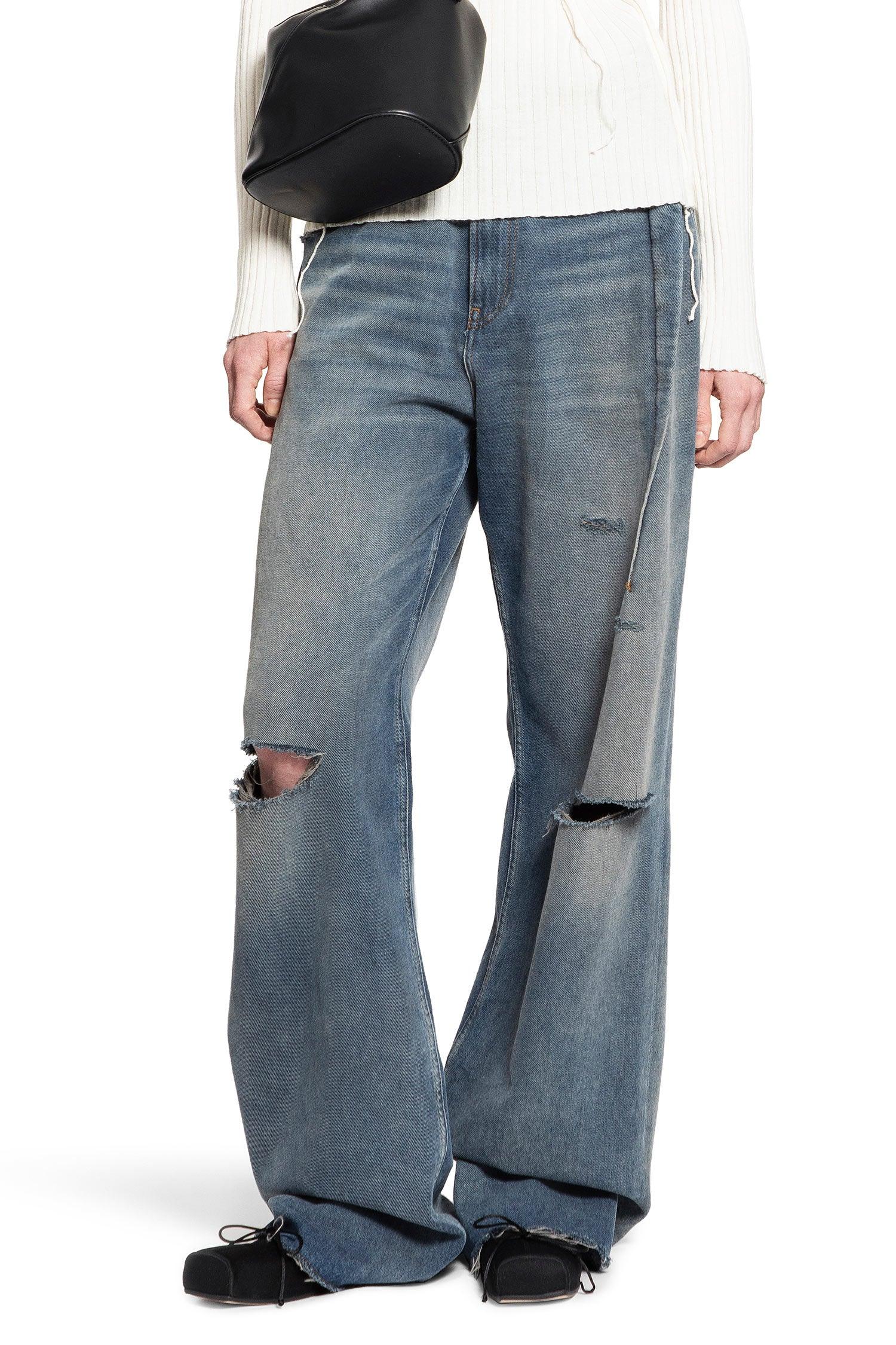 MM6 MAISON MARGIELA WOMAN BLUE JEANS - Antonioli.eu