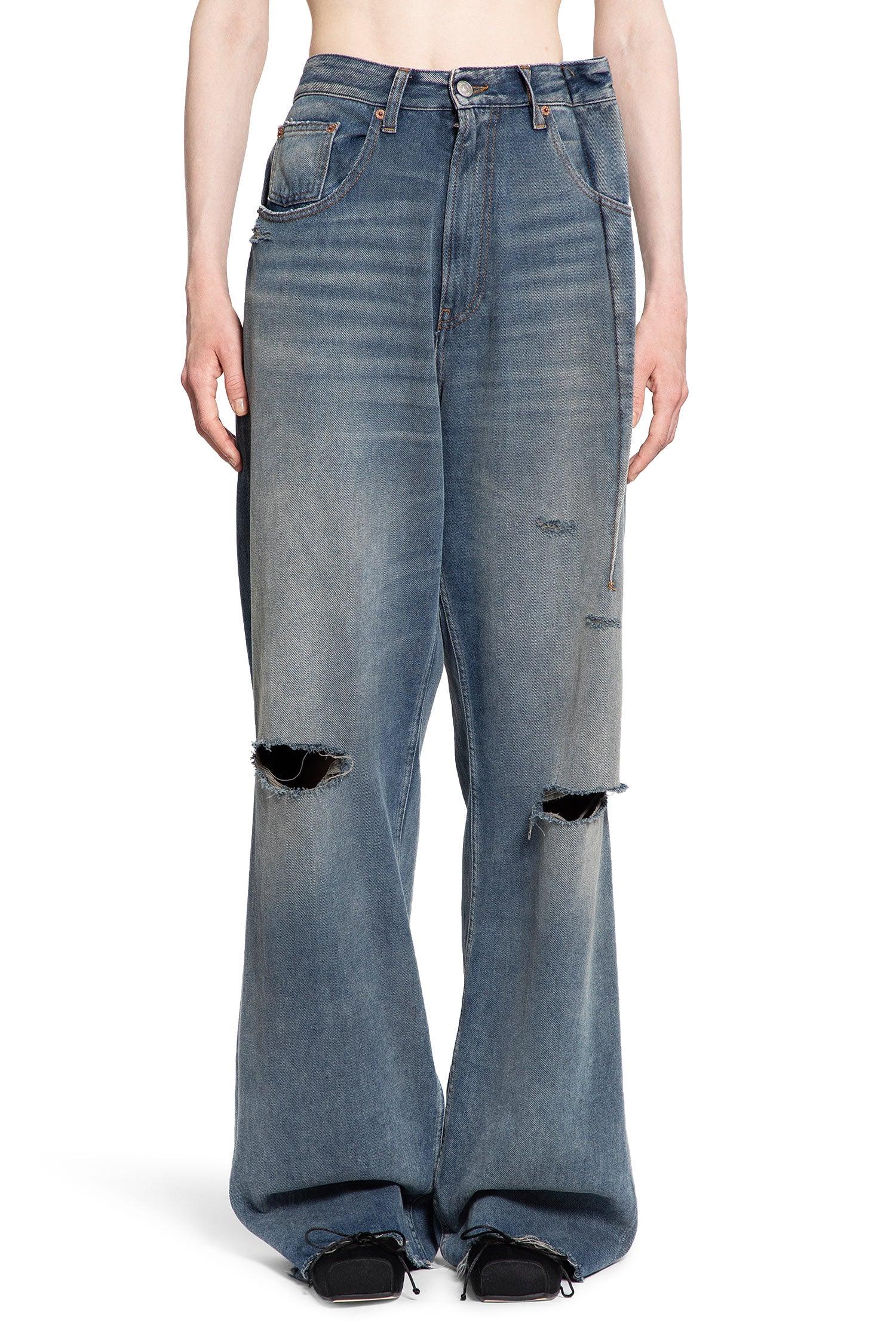 MM6 MAISON MARGIELA WOMAN BLUE JEANS - Antonioli.eu