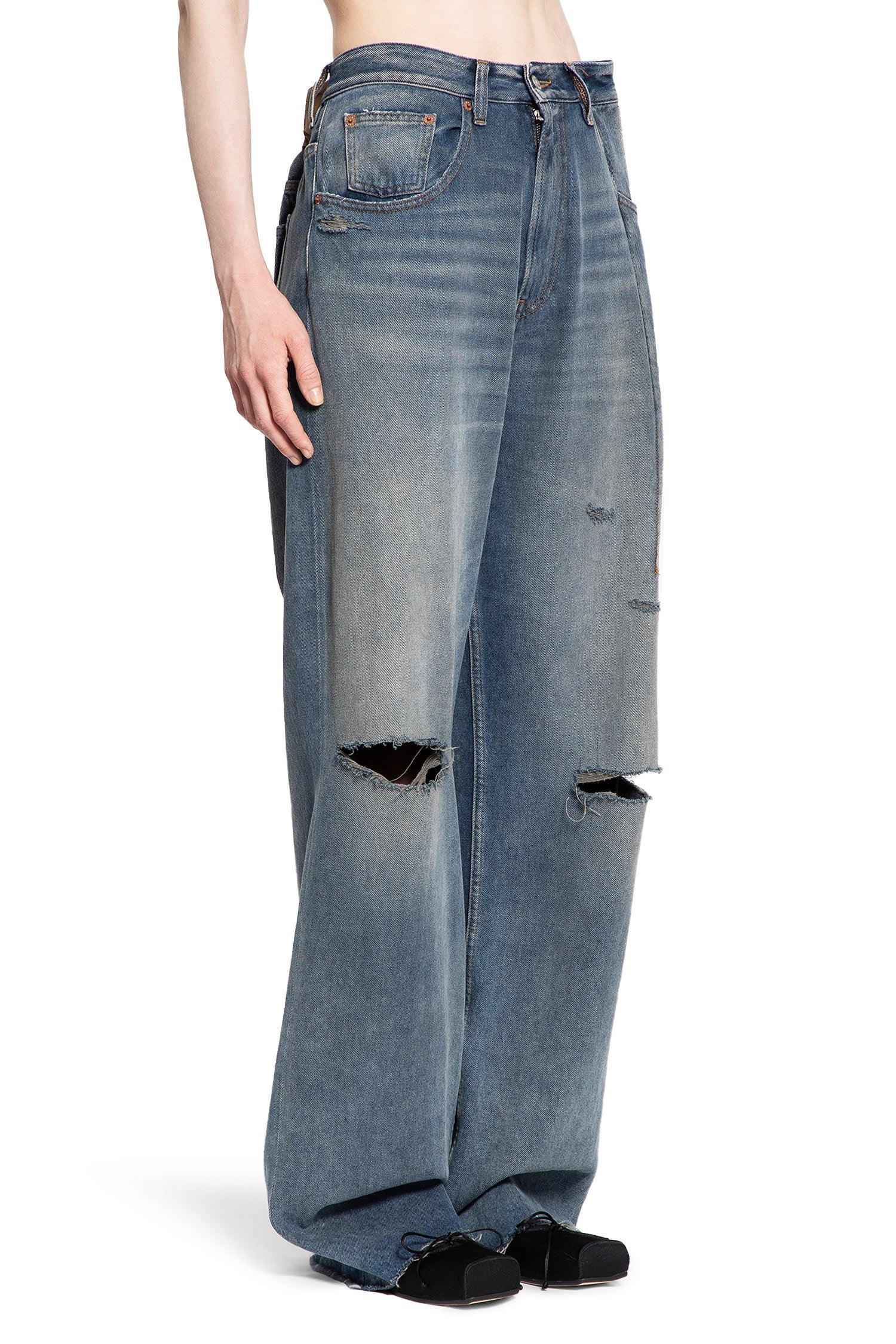 MM6 MAISON MARGIELA WOMAN BLUE JEANS - Antonioli.eu