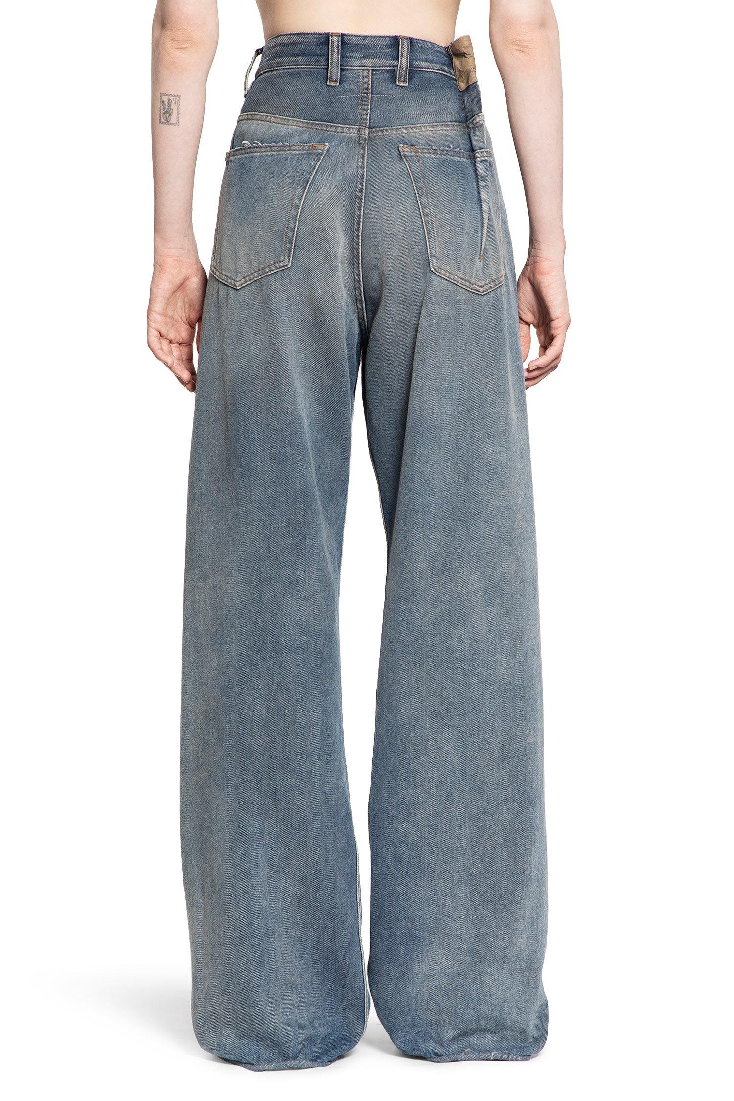 MM6 MAISON MARGIELA WOMAN BLUE JEANS - Antonioli.eu