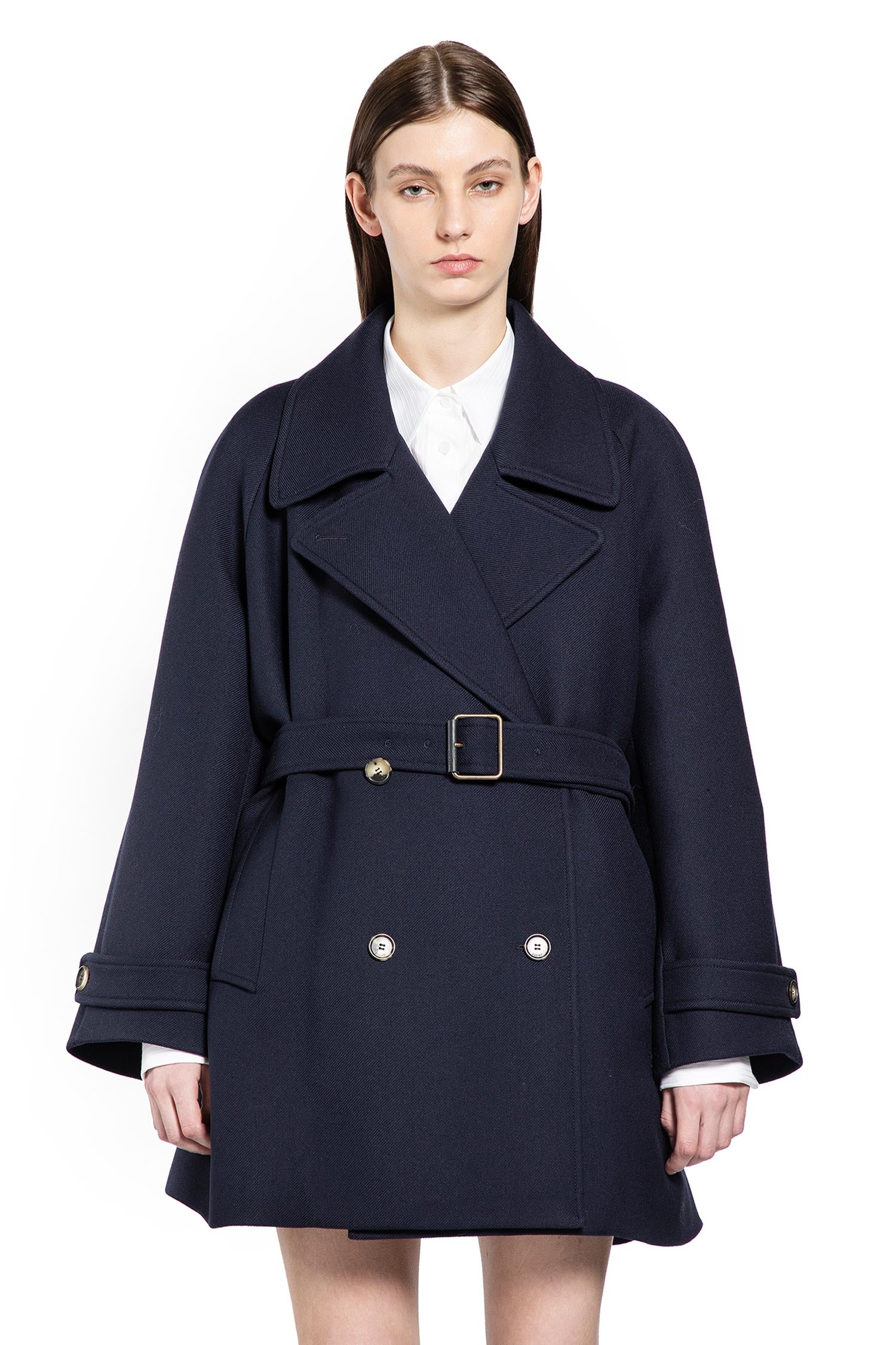 Coat in Wool Blend