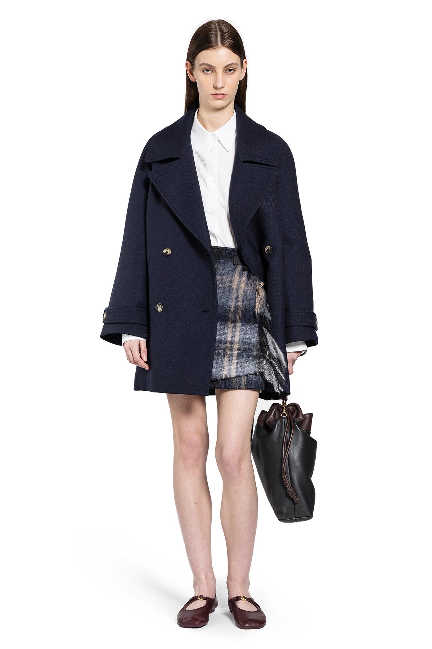 Coat in Wool Blend