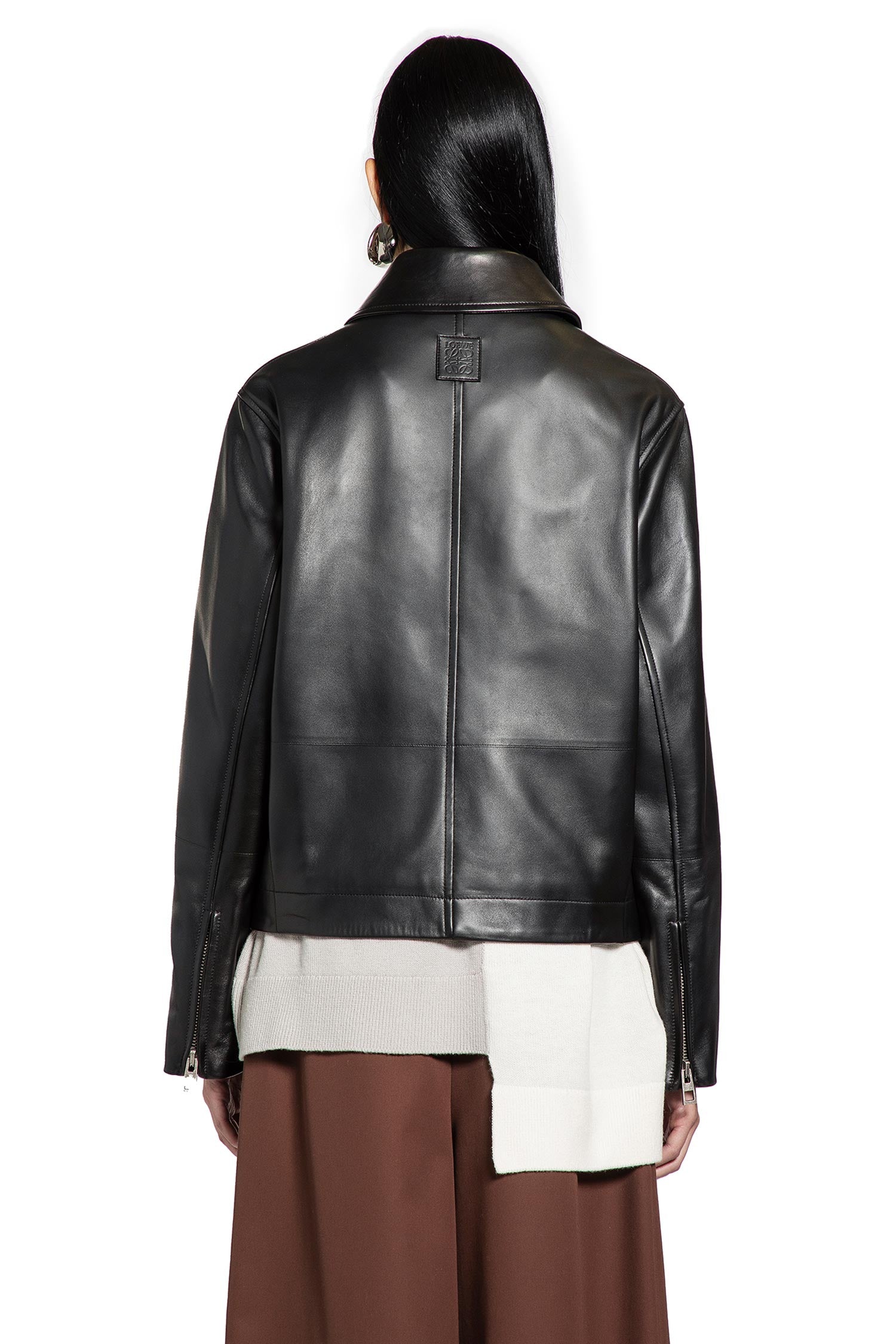 Belted Jacket in Nappa Lambskin - Antonioli.eu