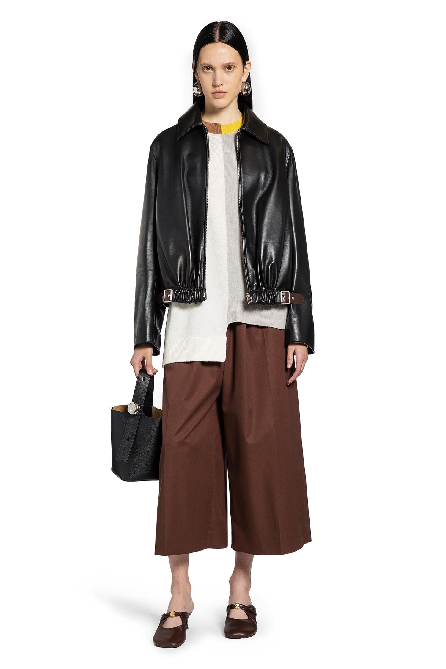 Belted Jacket in Nappa Lambskin - Antonioli.eu