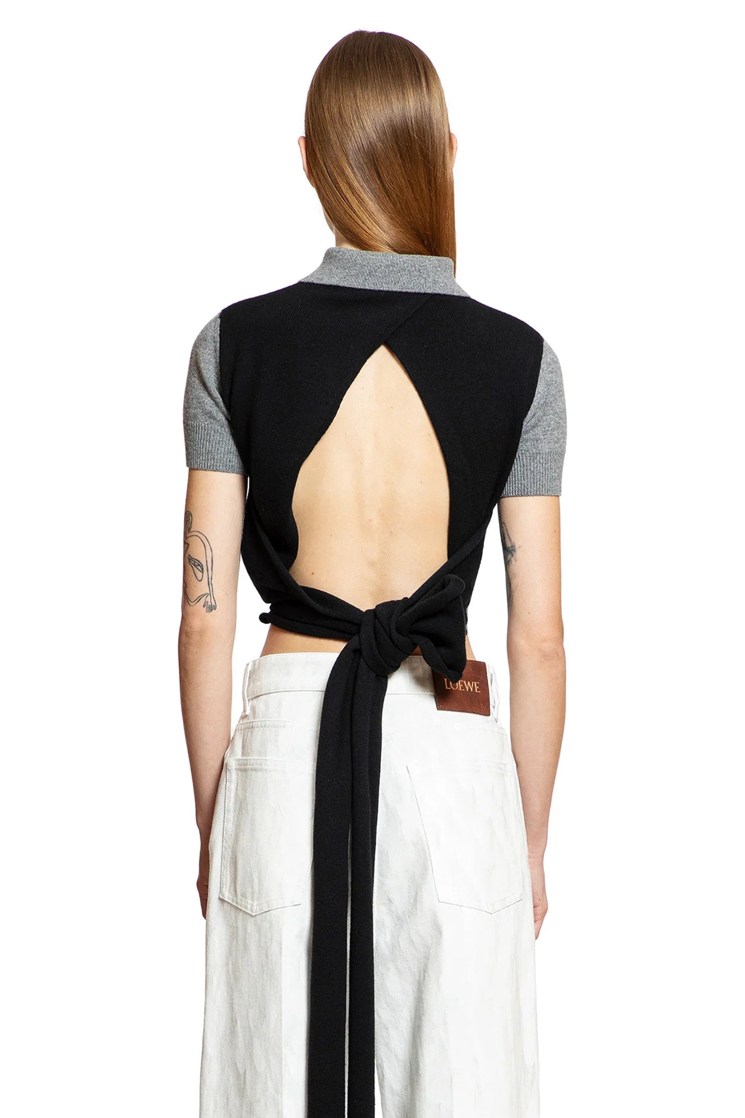 Cropped Polo crop top - Antonioli.eu