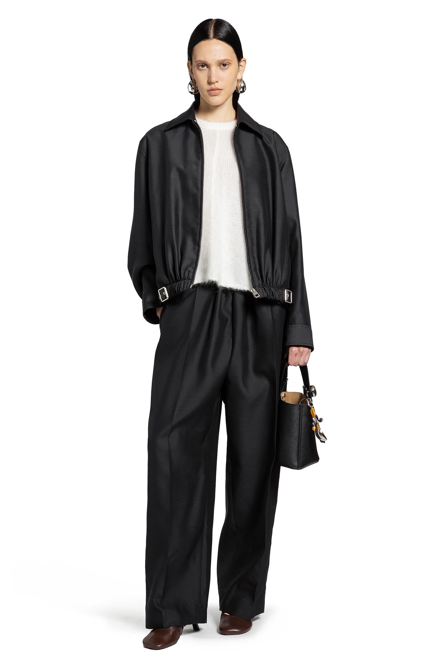 Short Sleeve Sweater in Mohair Blend - Antonioli.eu
