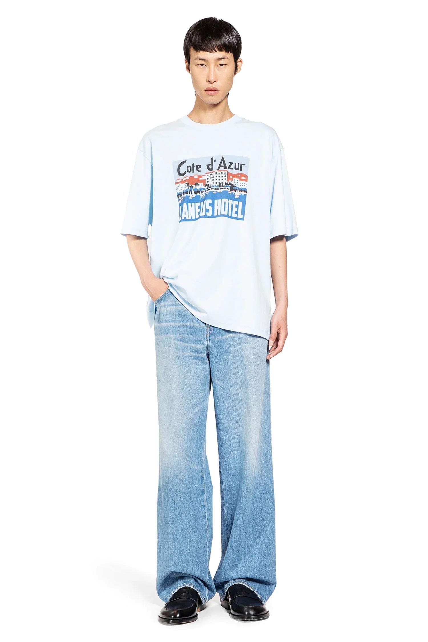 5 Pocket Loose Jeans - Antonioli.eu