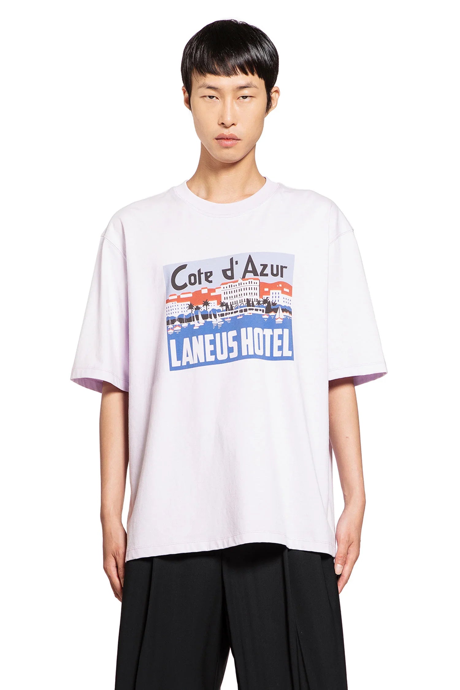 Côte d'Azur Hotel Logo T-Shirt - Antonioli.eu