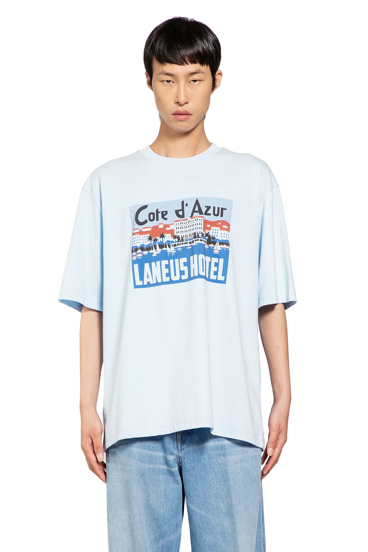 Côte d'Azur Hotel Logo T-Shirt - Antonioli.eu