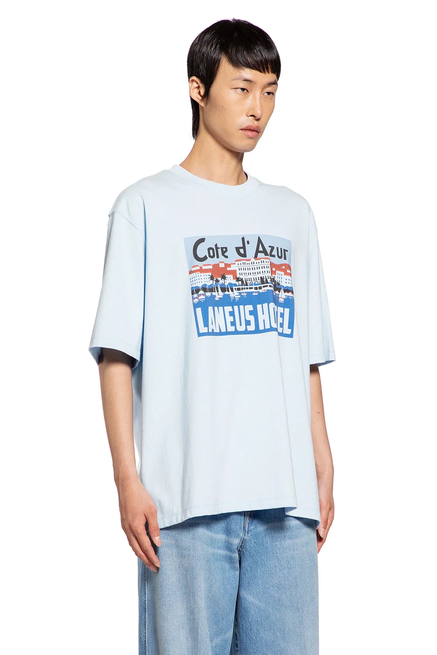 Côte d'Azur Hotel Logo T-Shirt - Antonioli.eu