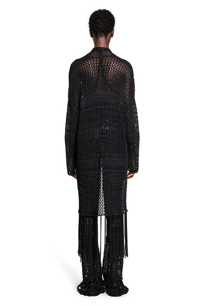 Long Crochet Knit Cardigan - Antonioli.eu