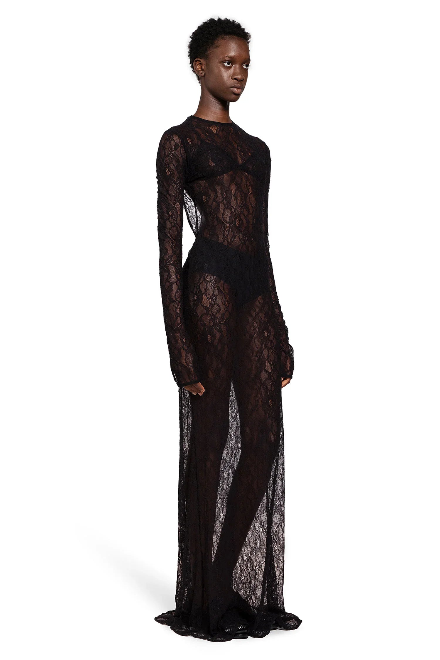Long Lace Dress - Antonioli.eu