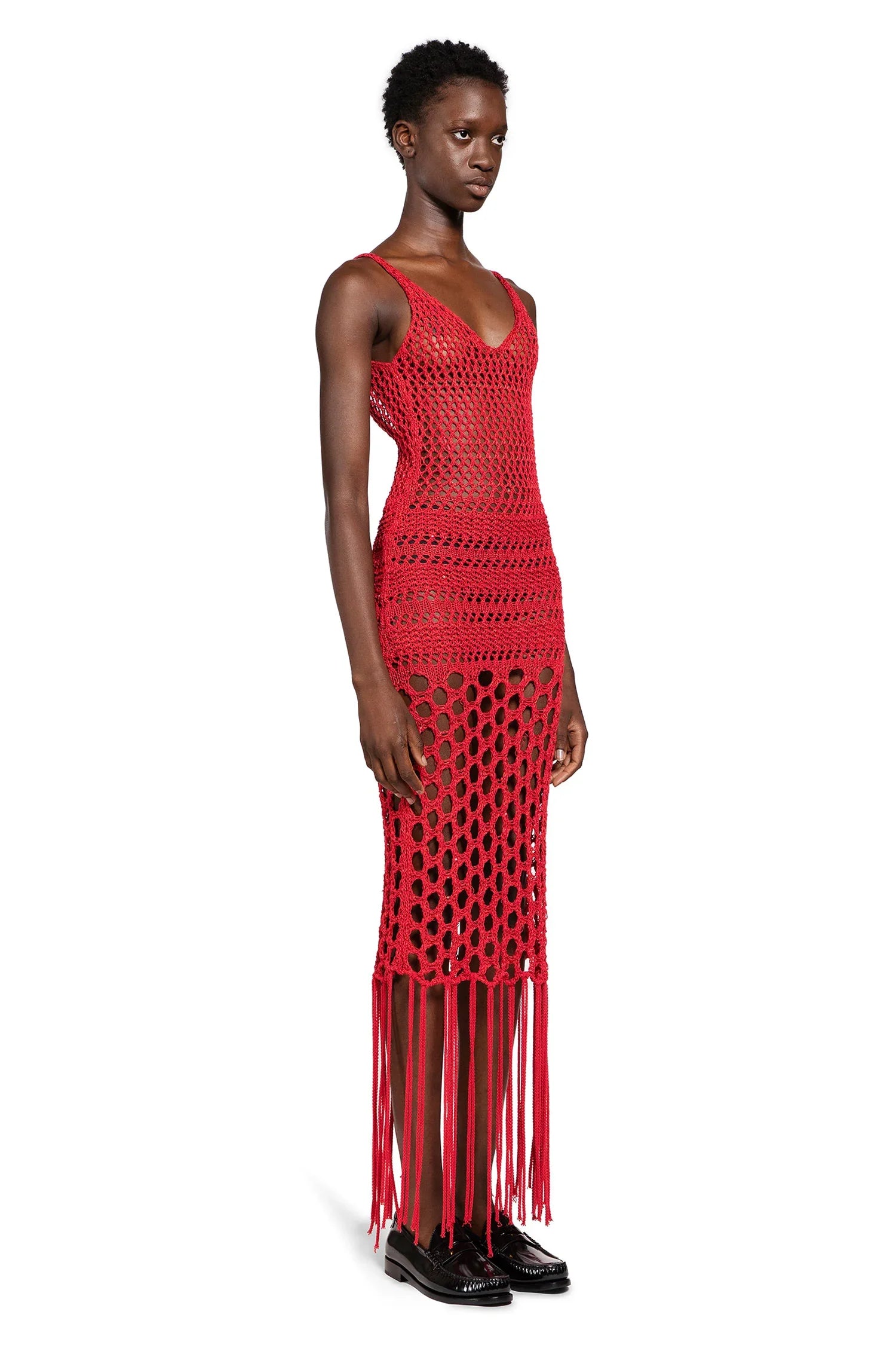 LANEUS WOMAN RED DRESSES - Antonioli.eu