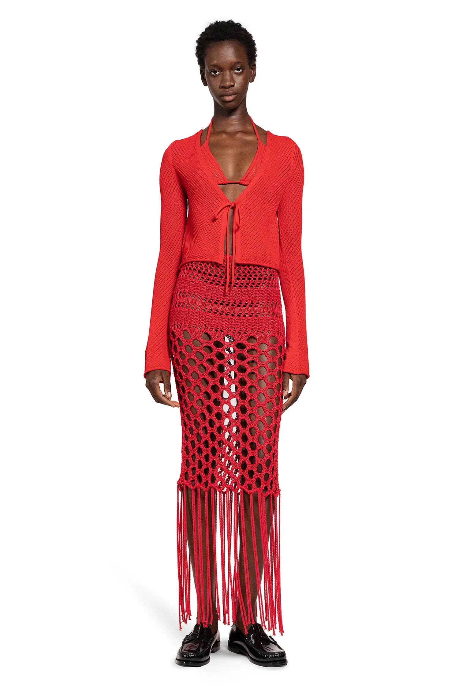 Crochet Knit Skirt - Antonioli.eu