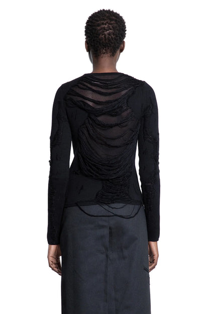 Shredded Cotton and Tulle top - Antonioli.eu