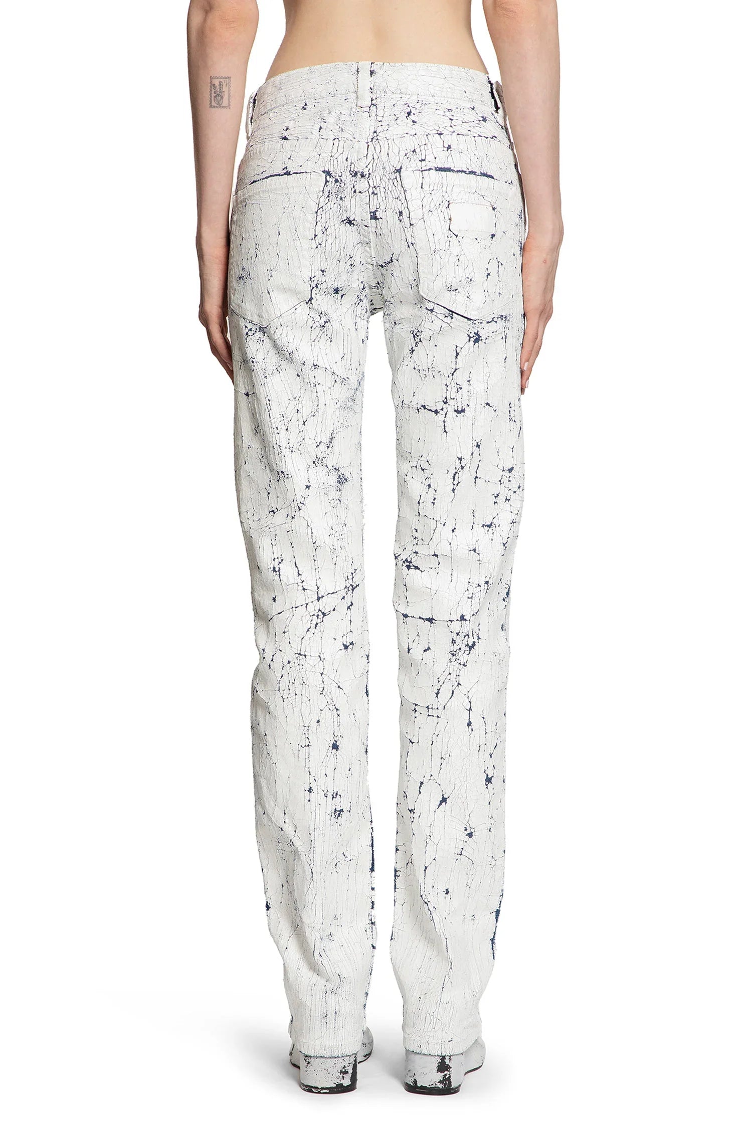 MM6 MAISON MARGIELA WOMAN WHITE JEANS - Antonioli.eu