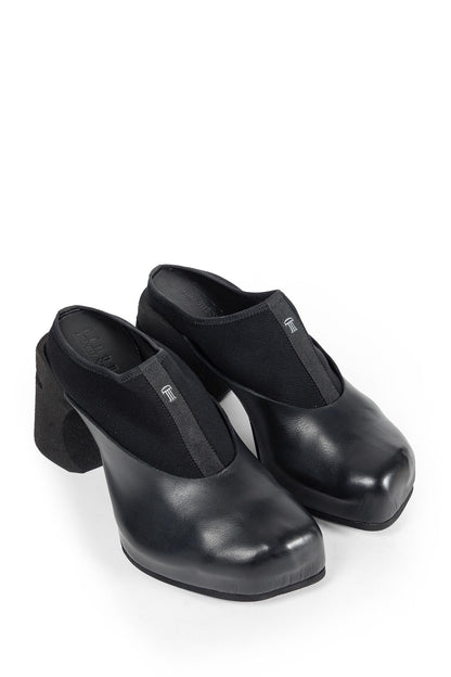 Dona Heeled Mules
