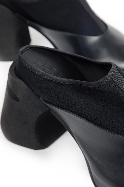 Dona Heeled Mules