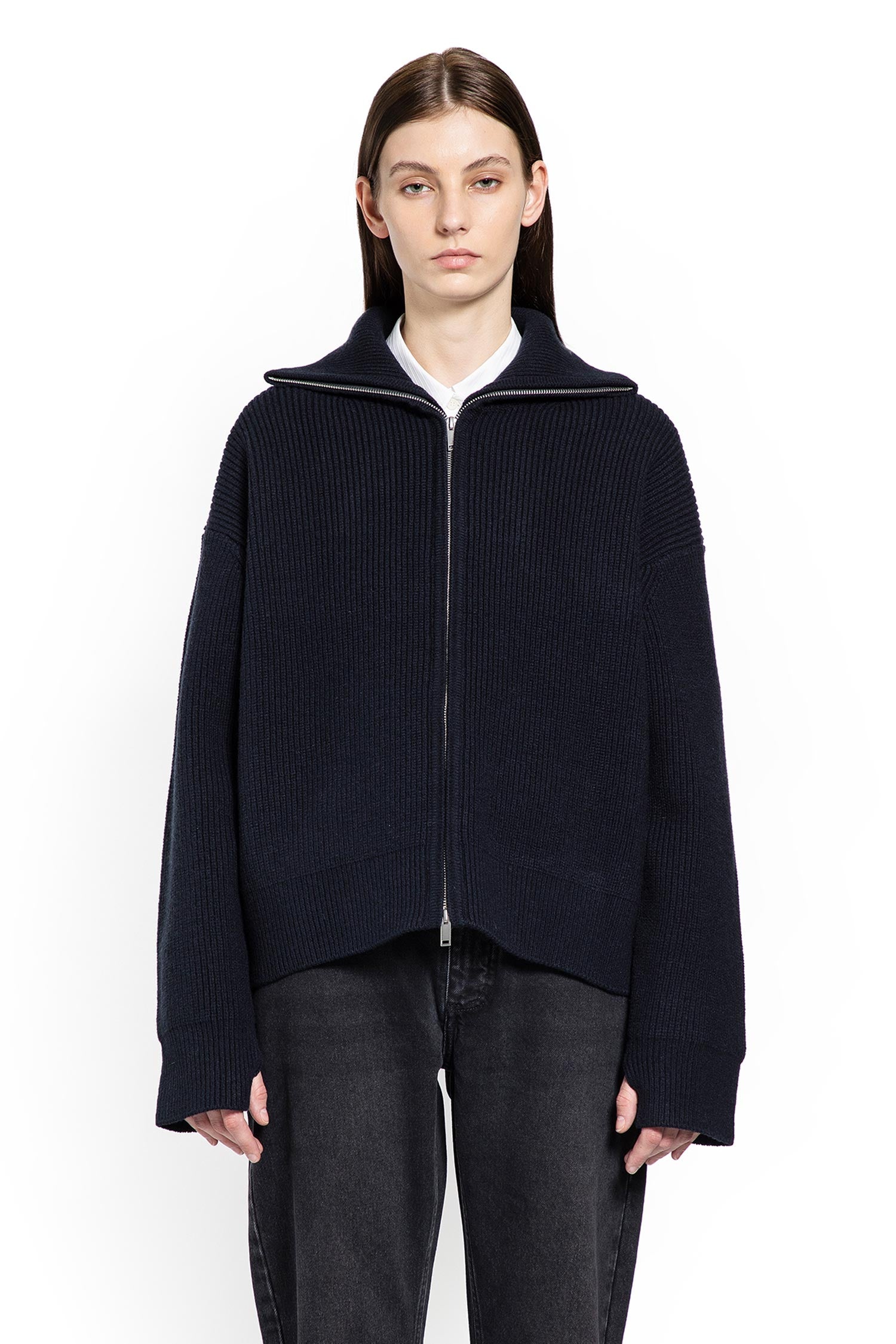 Sandos Zip-Up Sweater