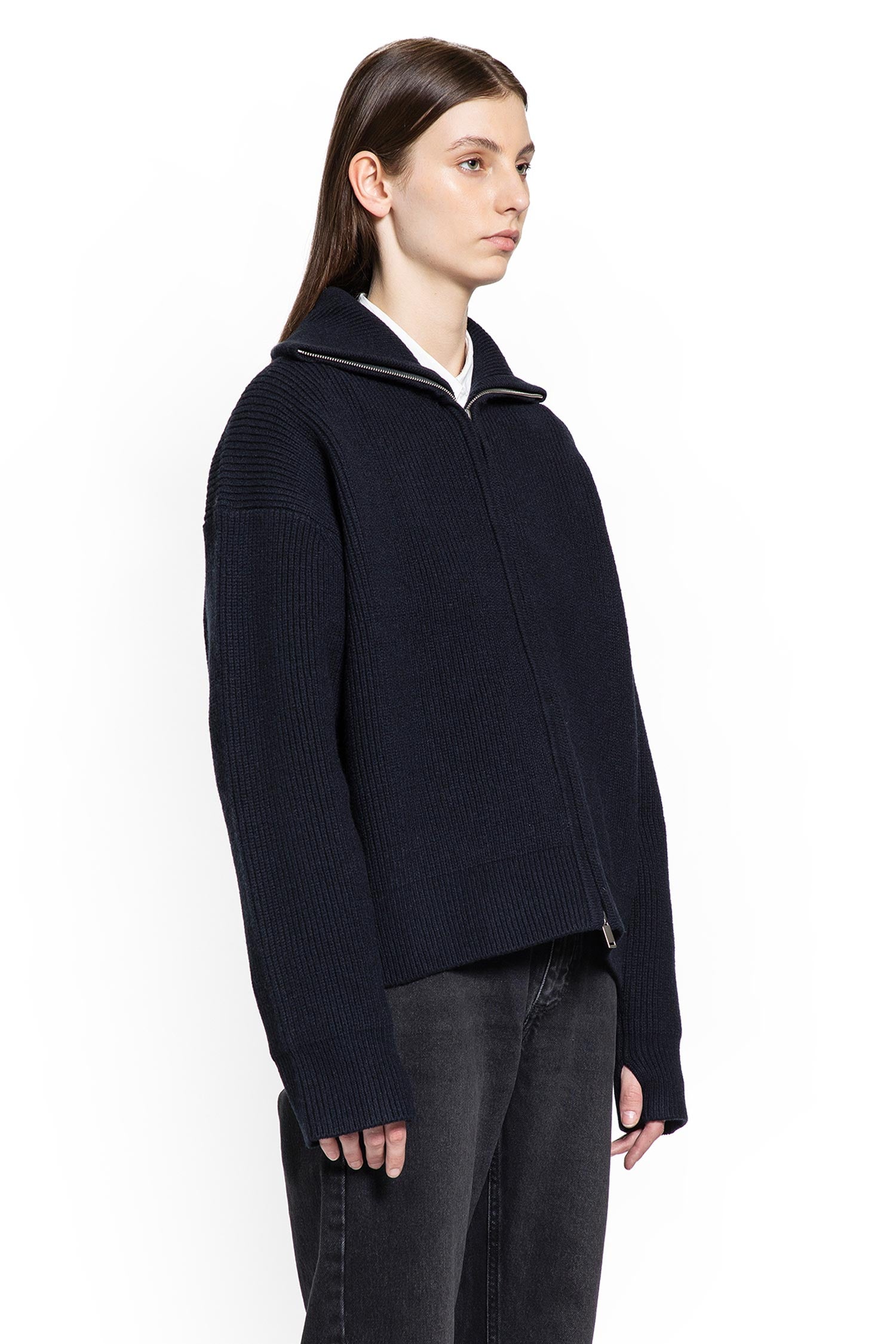 Sandos Zip-Up Sweater