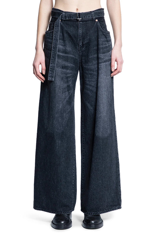 Wide Denim Pants - Antonioli.eu