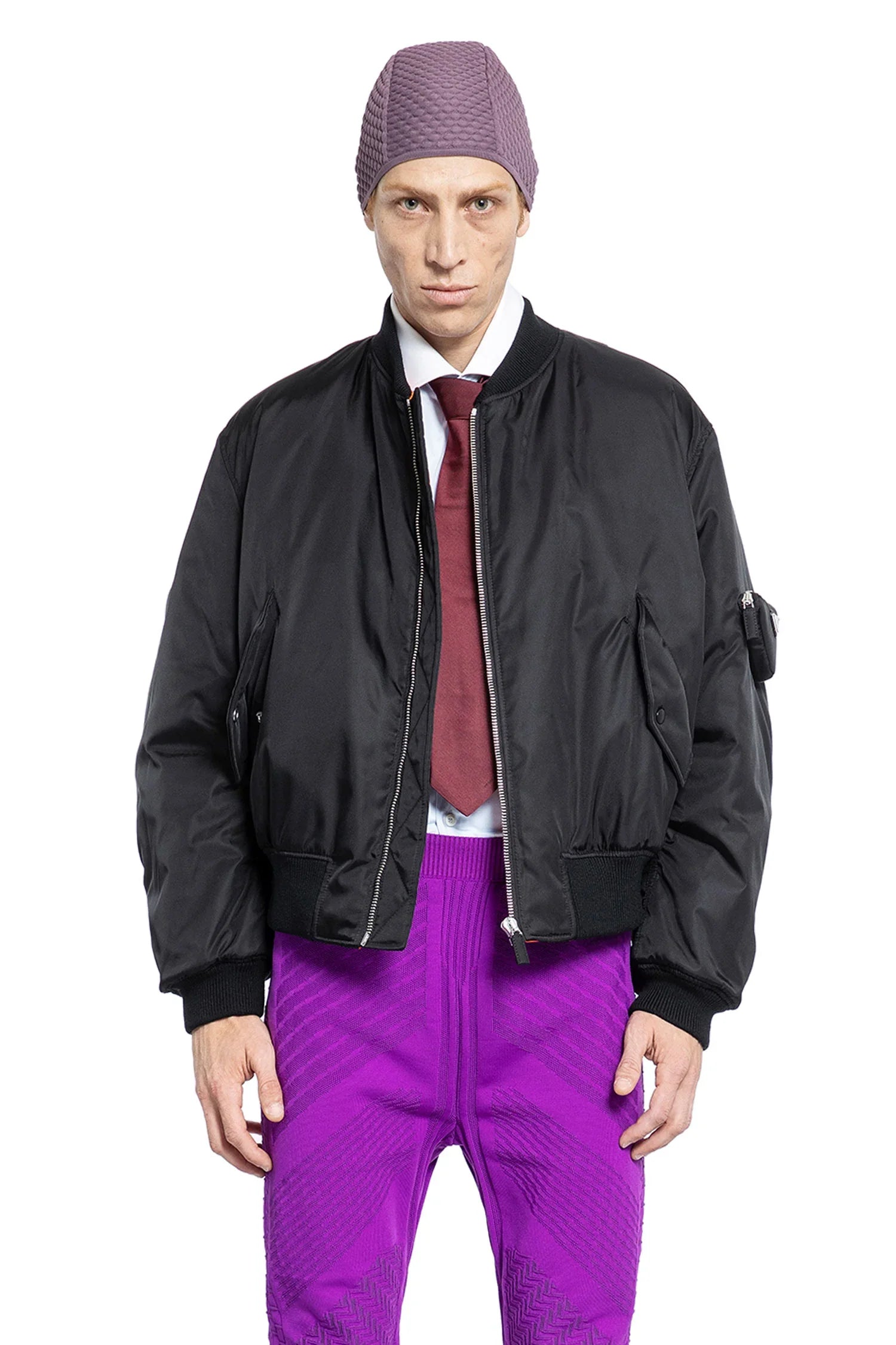 Re-Nylon bomber jacket - Antonioli.eu